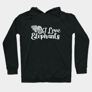 I love elephants Hoodie